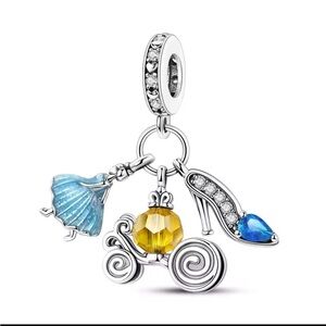 New Disney 925-Charm Bead Fit Original Pandora Bracelet